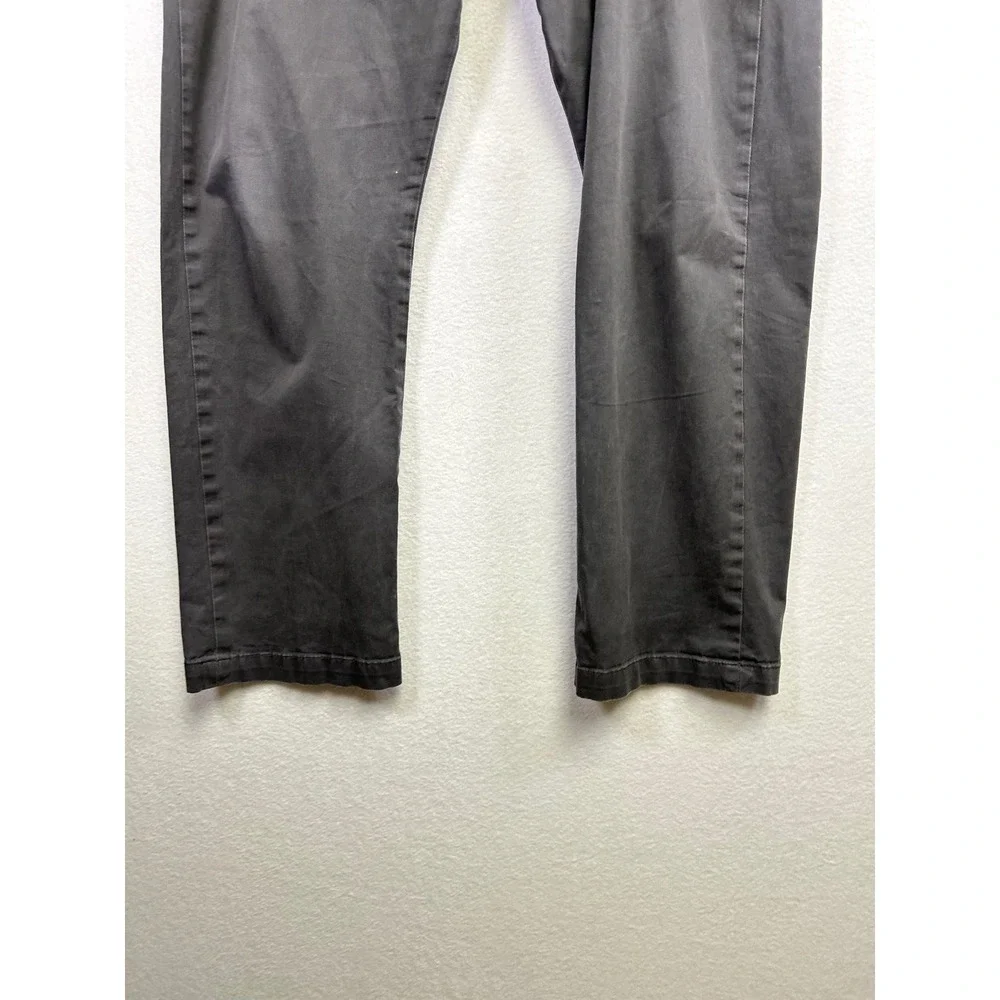 Banana Republic Fulton Skinny Chino Pants‎ Men Charcoal Gray Size 38x30